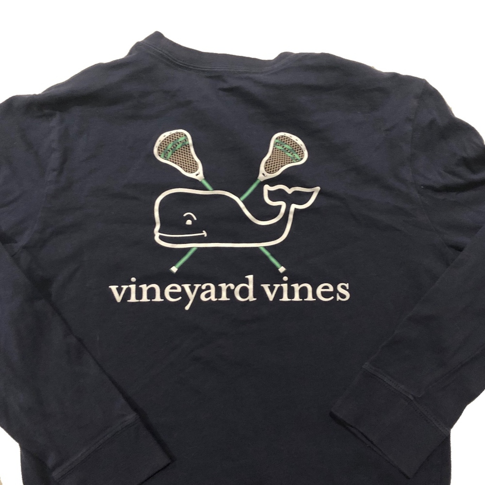 Vineyard vines long sleeve lacrosse tee